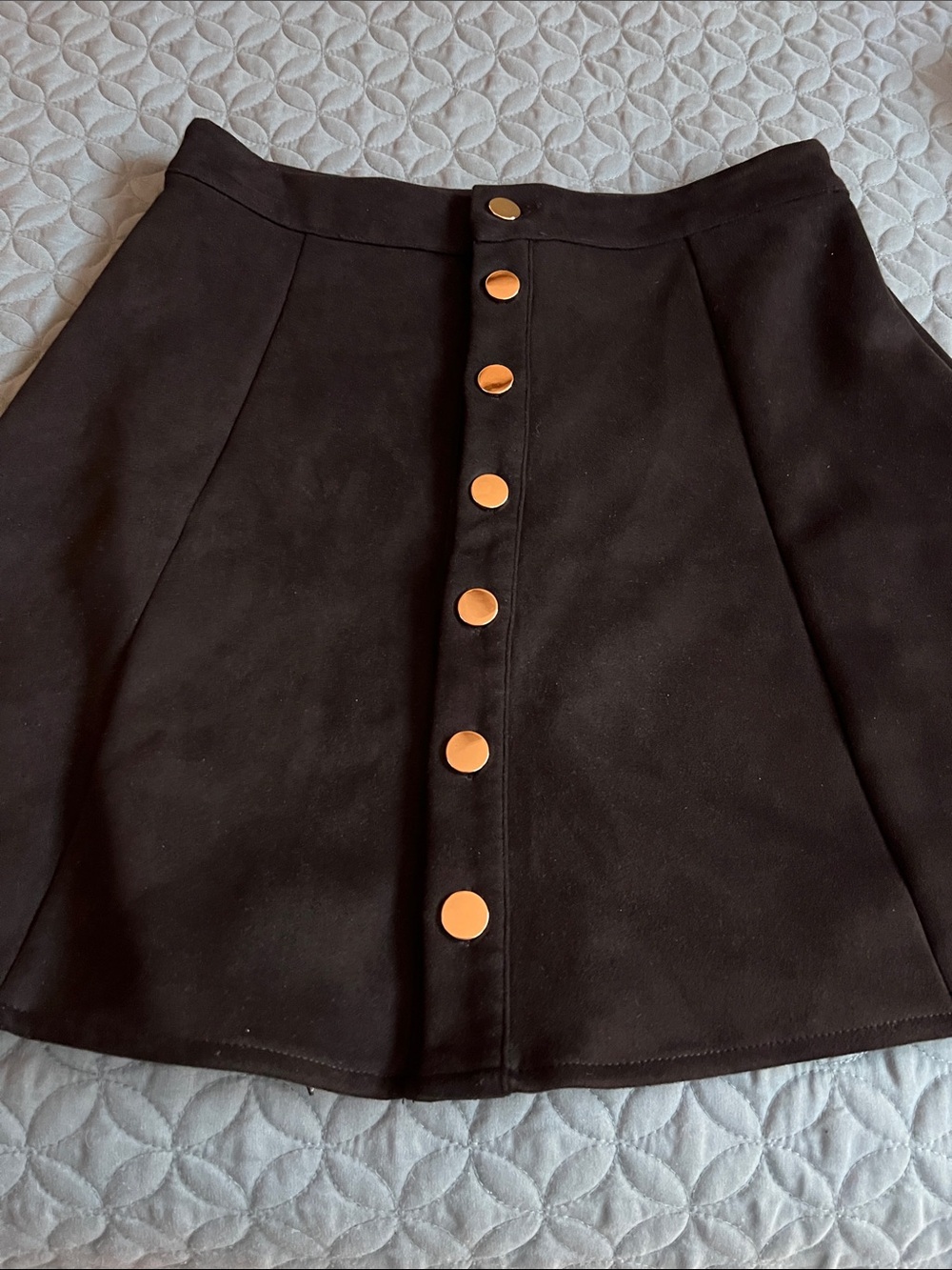 Classic Black Circle Skirt - Flared Skater Style